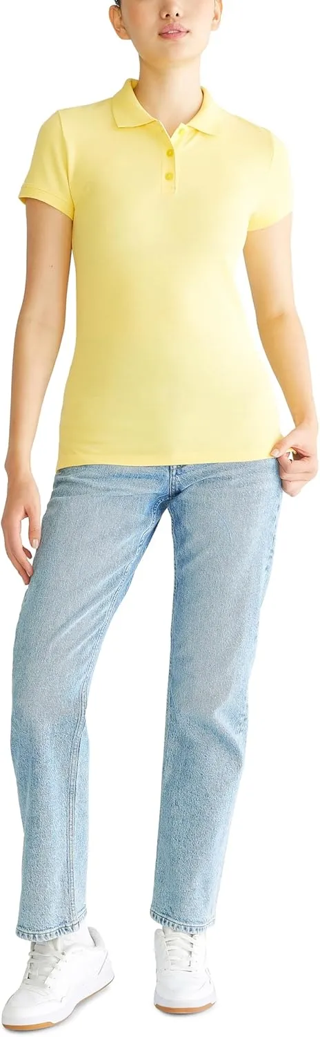 AEROPOSTALE Women's Aero Uniform Polo Short Sleeve