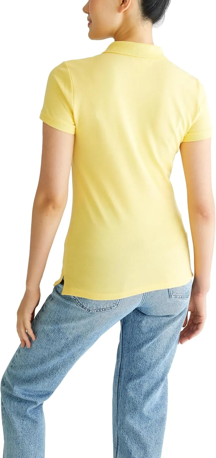 AEROPOSTALE Women's Aero Uniform Polo Short Sleeve