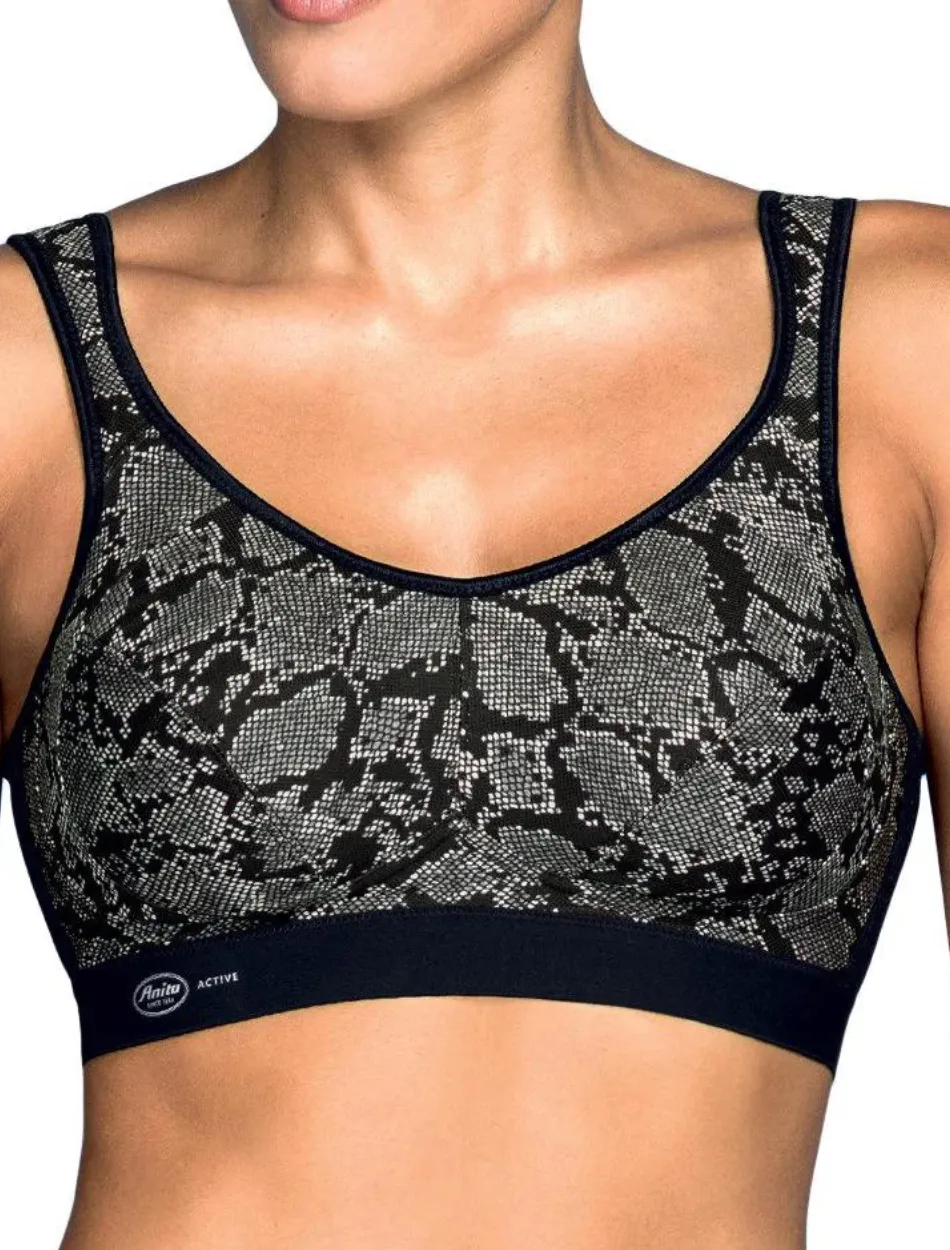Anita Maximum Support Extreme control Wirefree Sports Bra, Python
