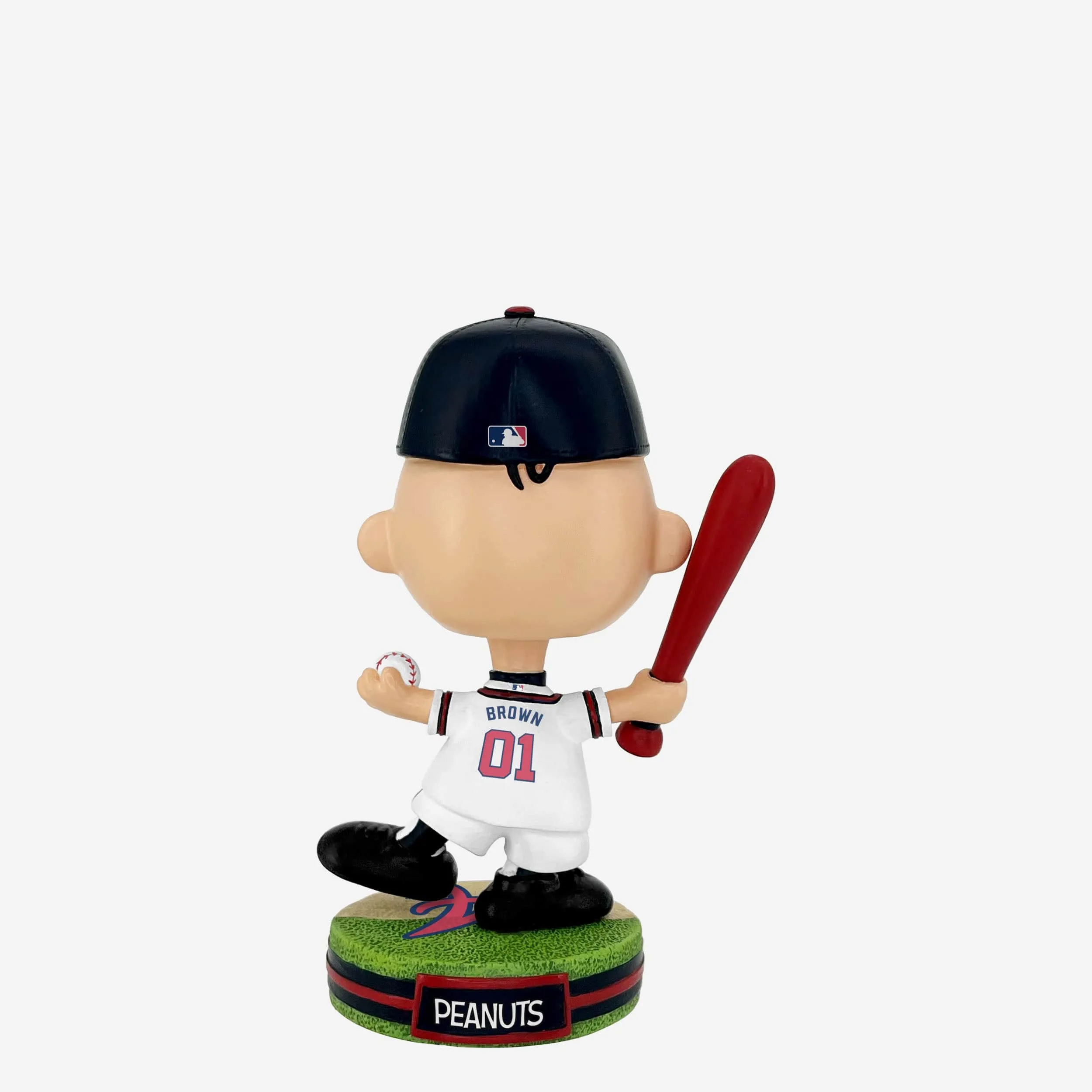 Atlanta Braves Charlie Brown Peanuts Mini Bighead Bobblehead