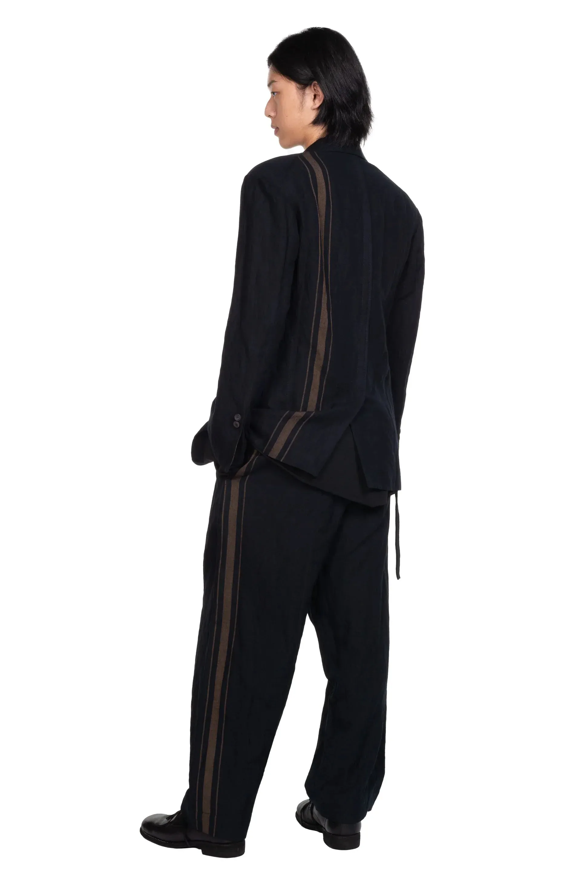 Back Stripe 2 Button Blazer