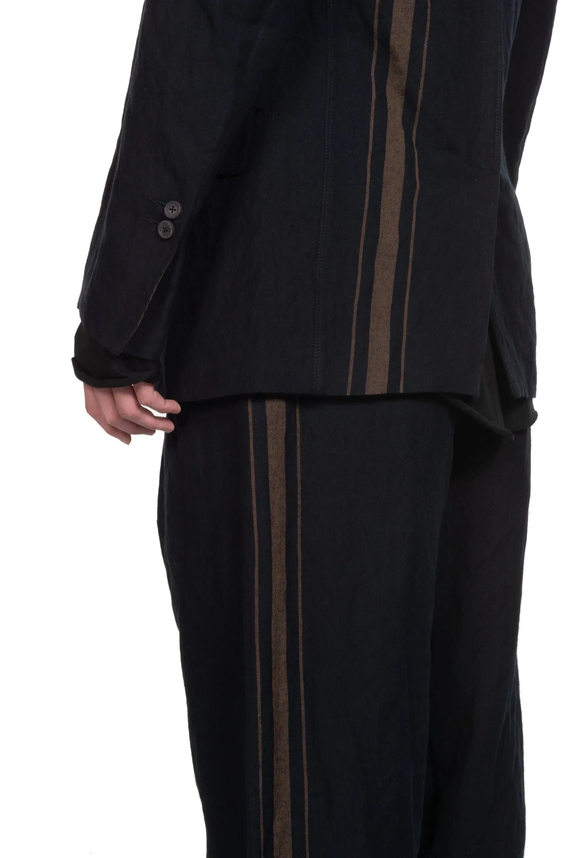 Back Stripe 2 Button Blazer
