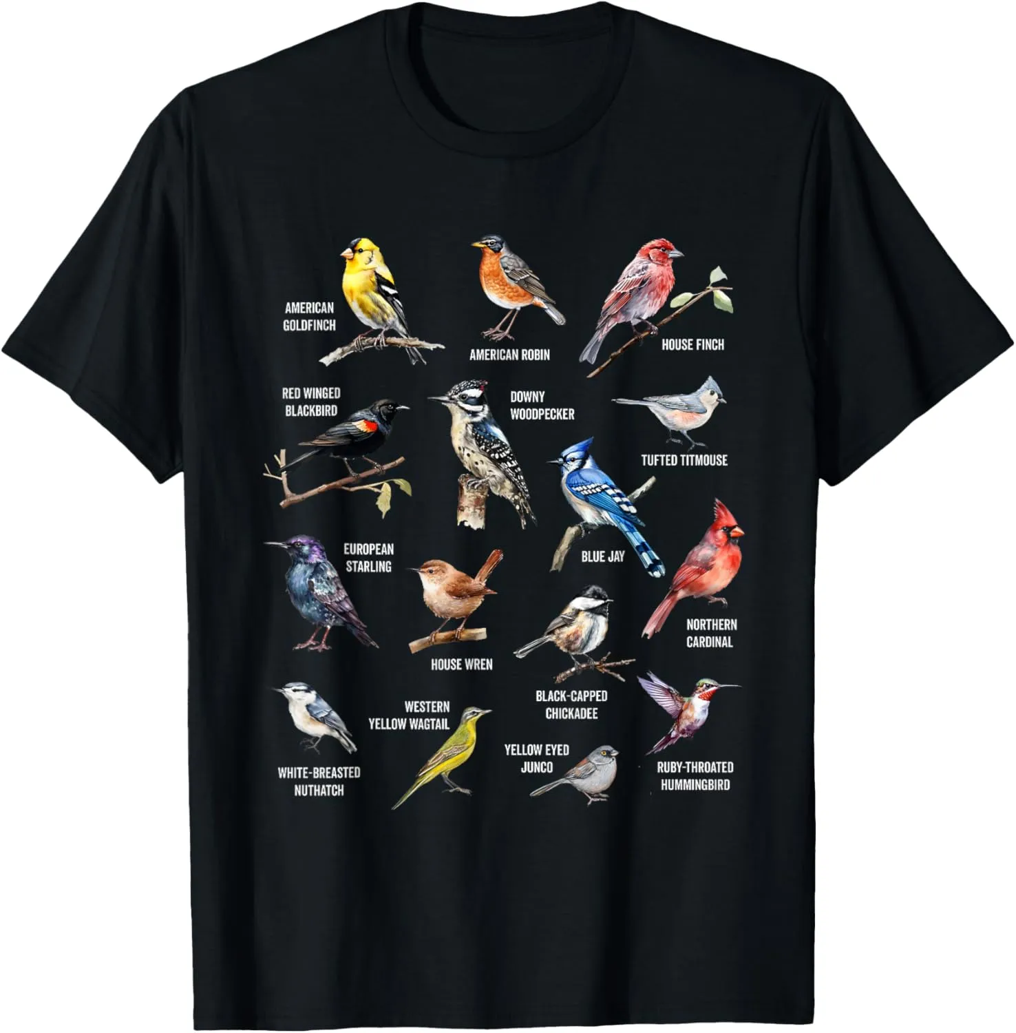 Bird Watching Bird Watcher Bird Lover Birder Birding Nerd T-Shirt