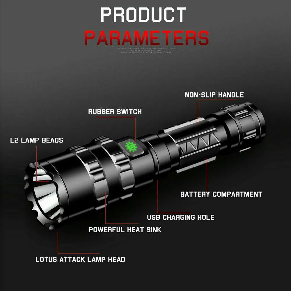BOXED HUNTING FLASHLIGHT KIT - DB204