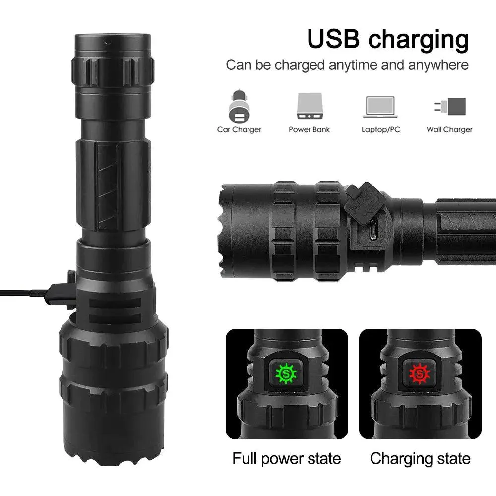 BOXED HUNTING FLASHLIGHT KIT - DB204