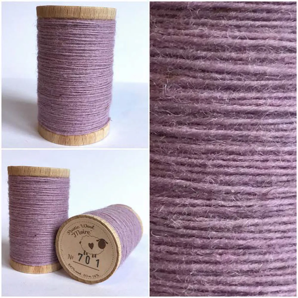 BOYSENBERRY Hand Dyed YARD Wool Fabric for Wool Applique and Rug Hooking