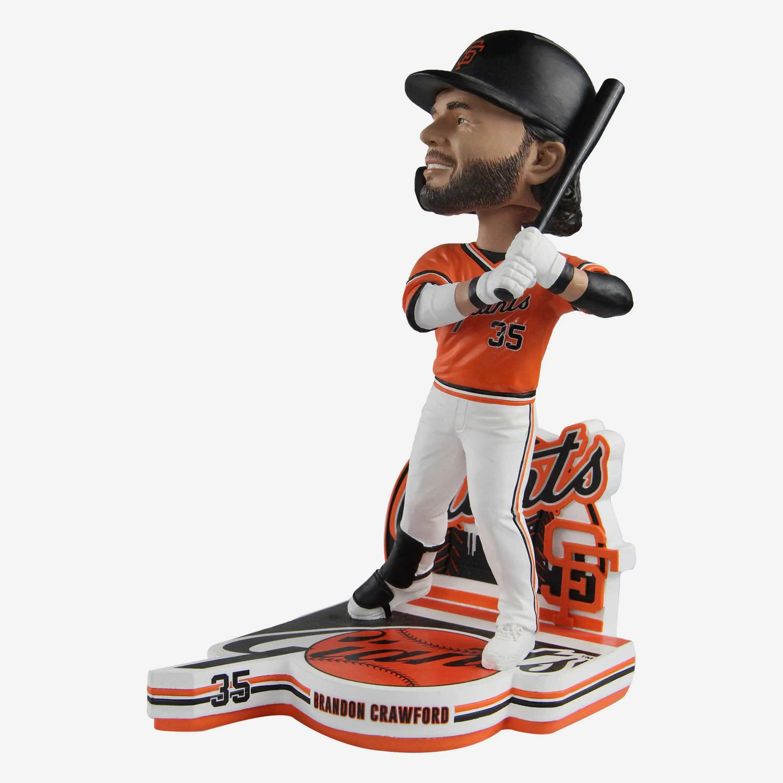 Brandon Crawford San Francisco Giants Retro Jersey Bobblehead