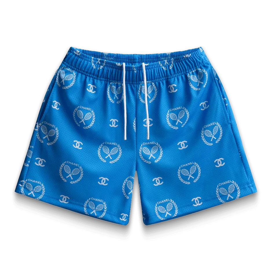 Bravest Studios Tennis Shorts Electric Blue