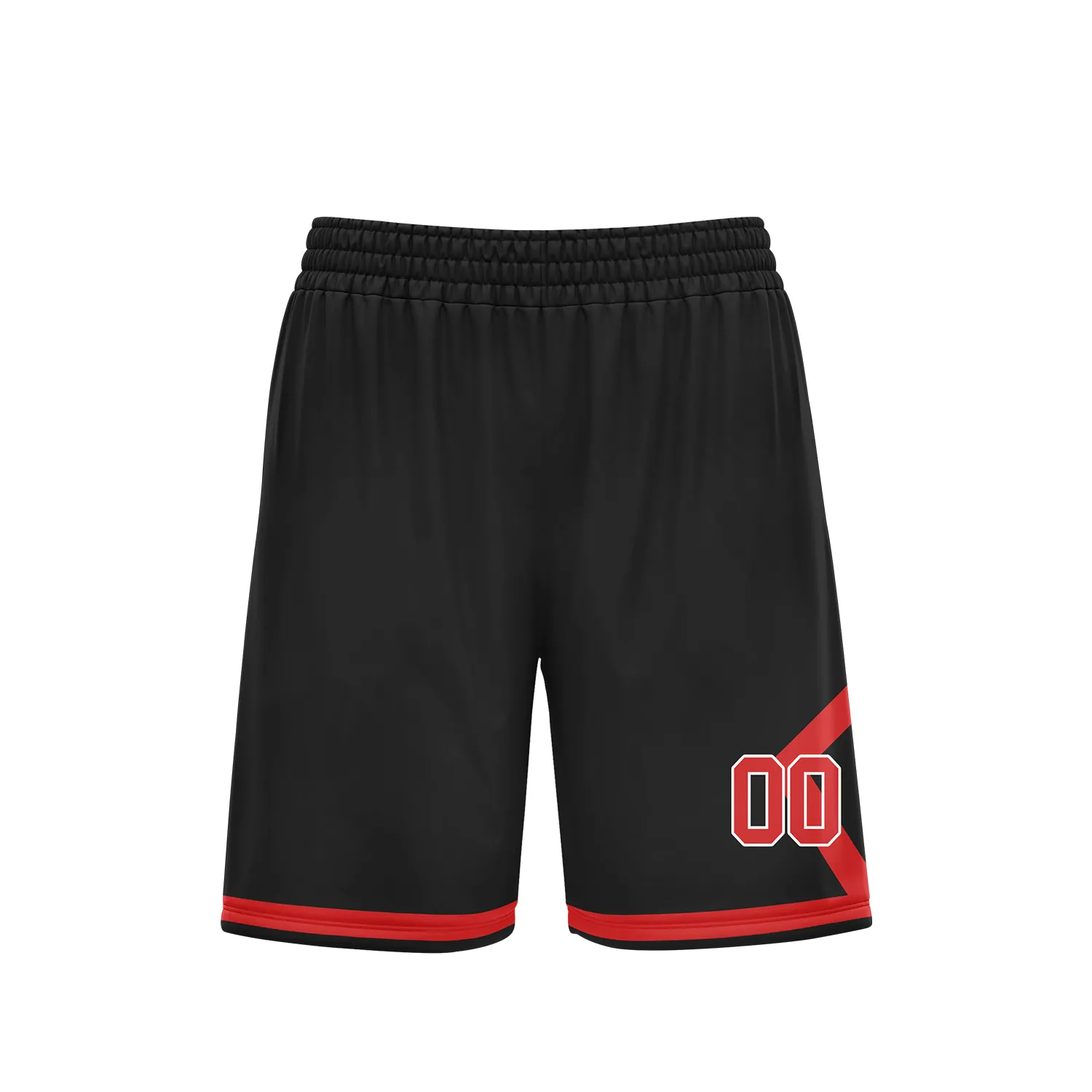 Custom Black Red Classic Style Sports Uniform Basketball Jersey BBJ01-bd0a700f