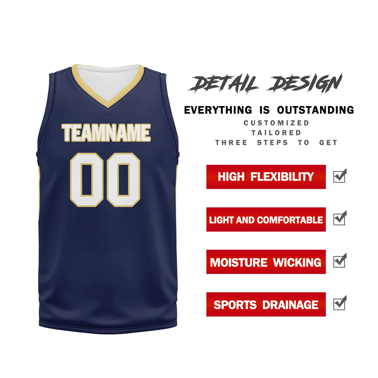 Custom Deep Blue Classic Style Sports Uniform Basketball Jersey BBJ01-bd0a70e0