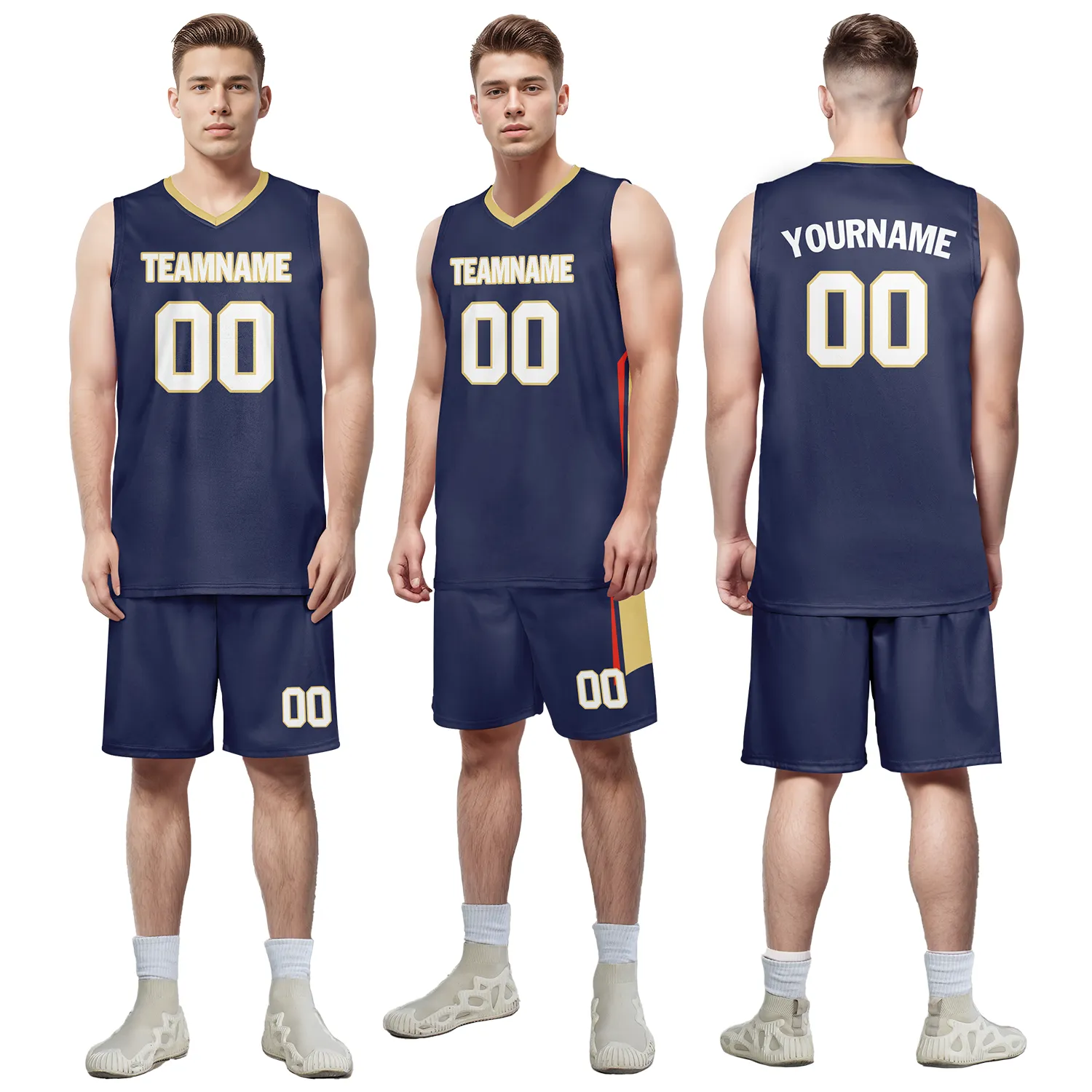 Custom Deep Blue Classic Style Sports Uniform Basketball Jersey BBJ01-bd0a70e0