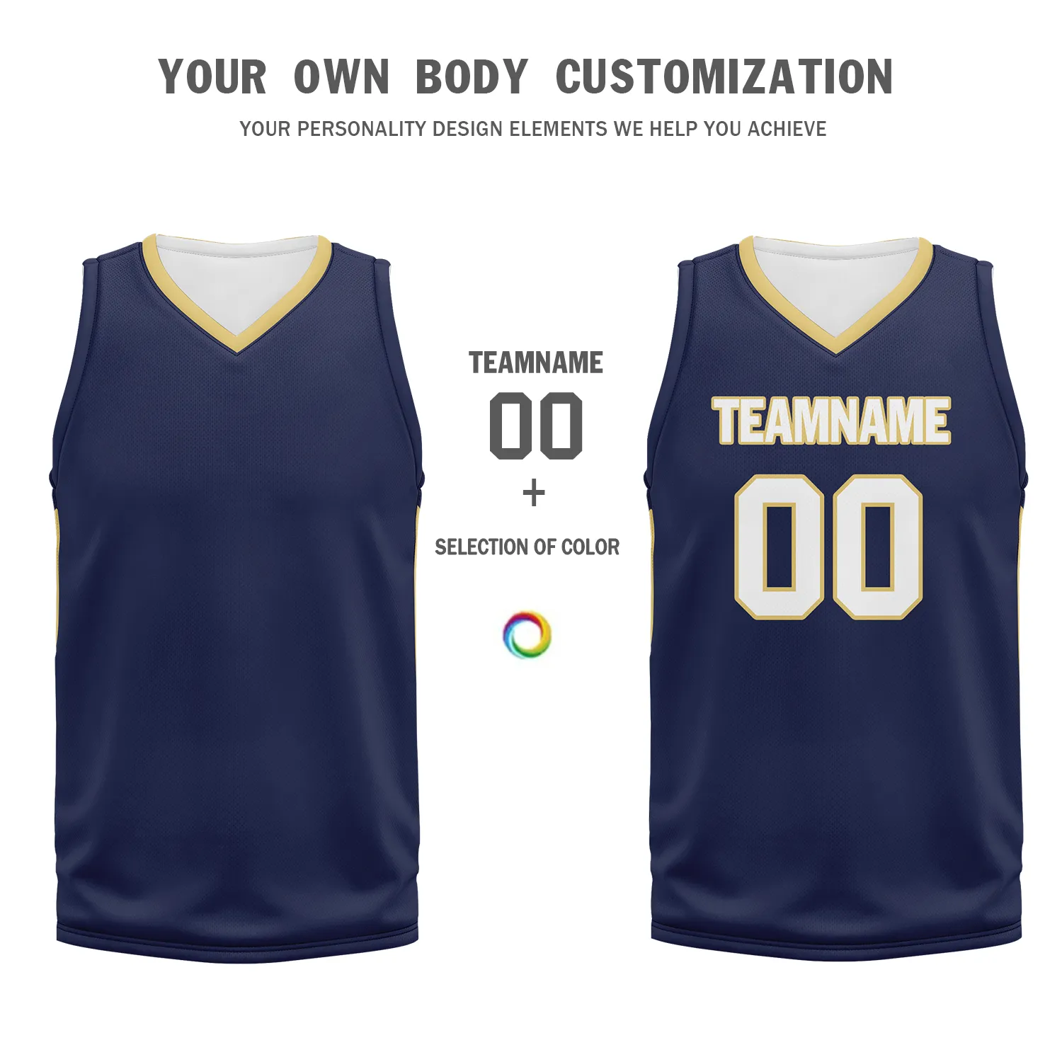 Custom Deep Blue Classic Style Sports Uniform Basketball Jersey BBJ01-bd0a70e0