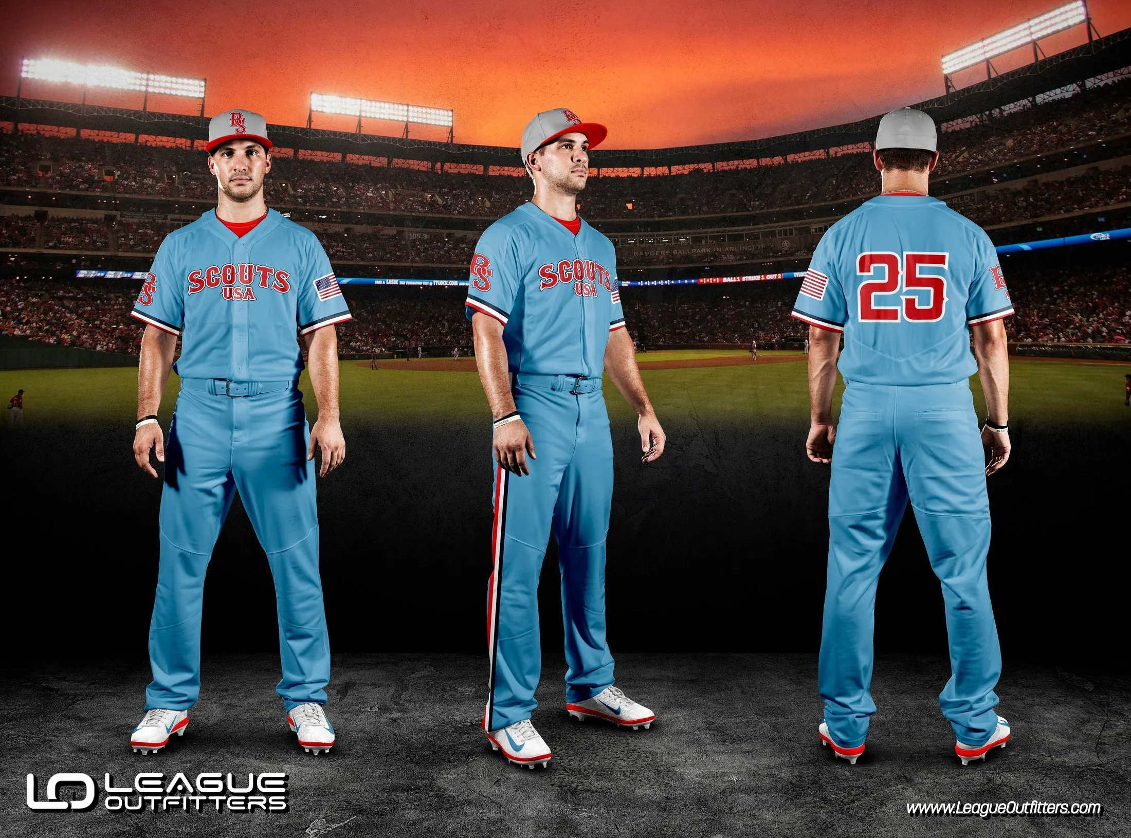 Custom Elite Tackle Twill Full Button Baseball Jersey