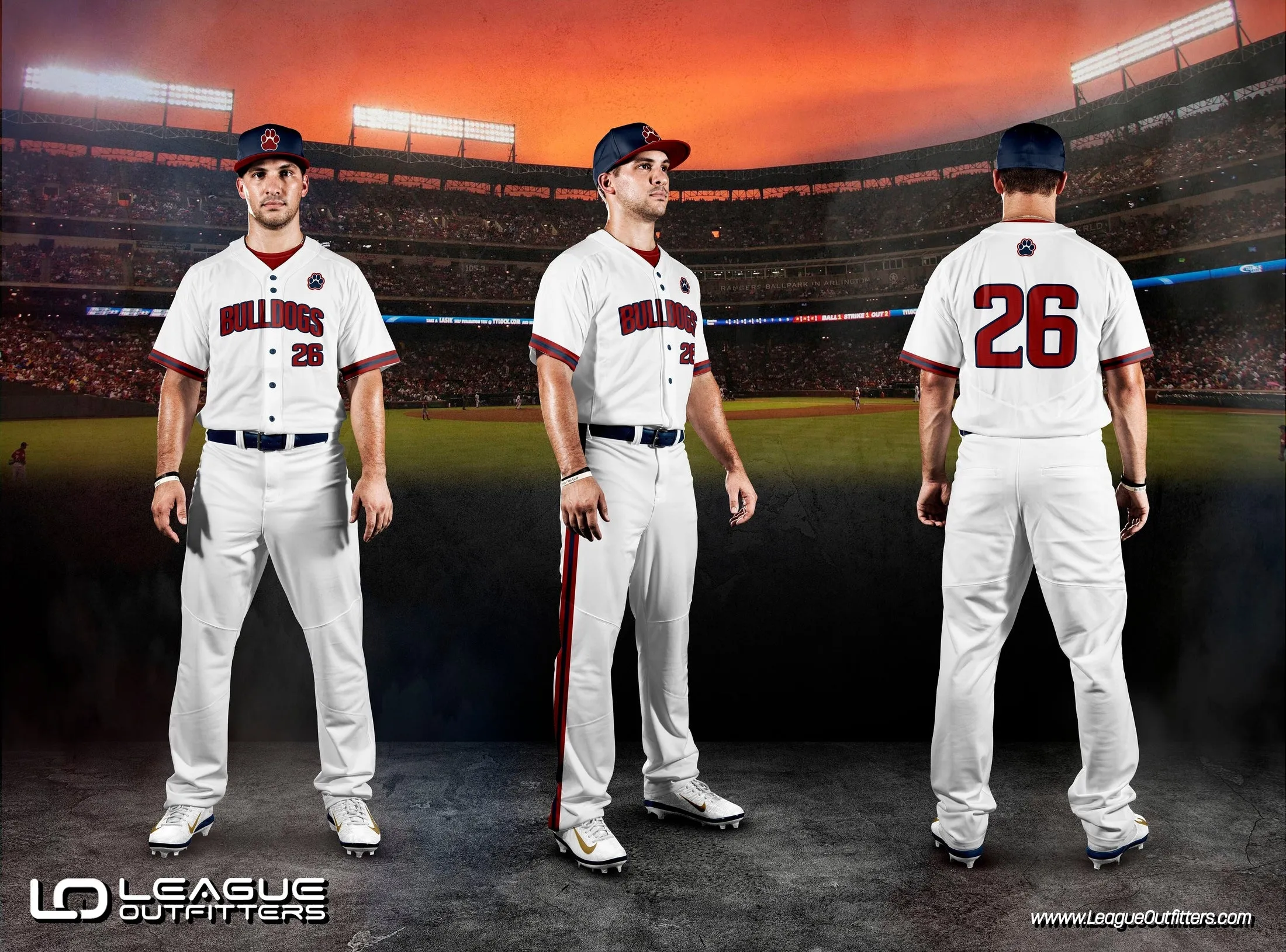 Custom Elite Tackle Twill Full Button Baseball Jersey