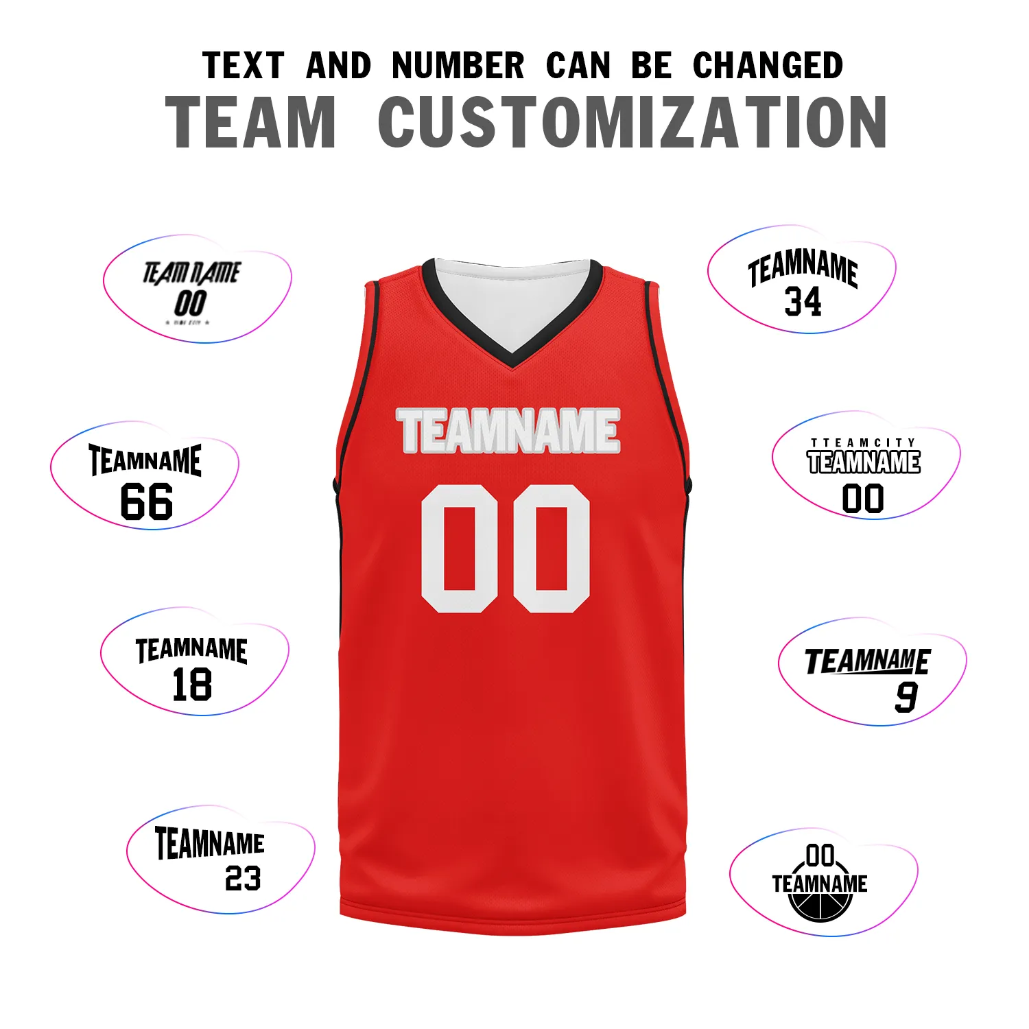 Custom Red Classic Style Sports Uniform Basketball Jersey BBJ01-bd0a70db
