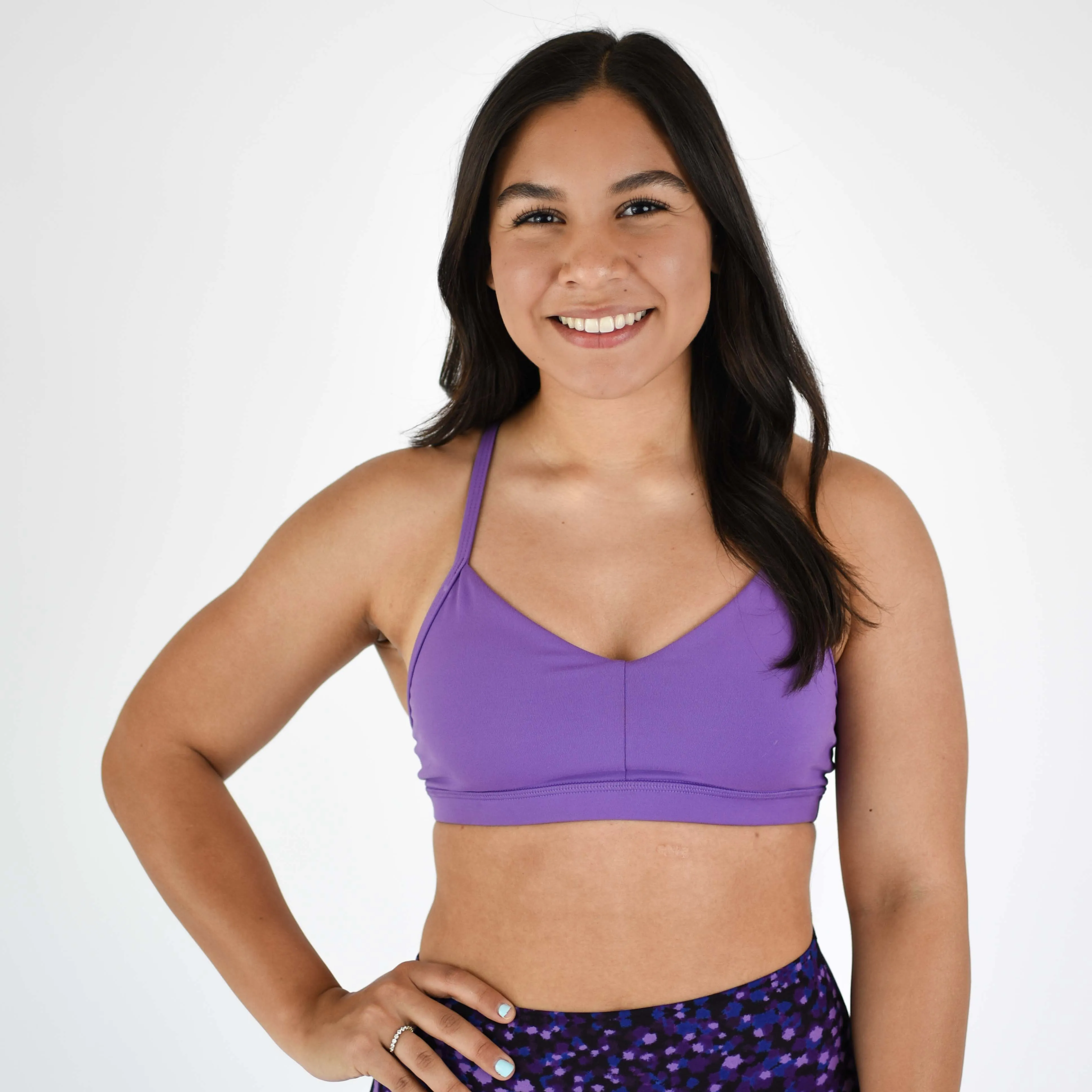 FLEO Reinette Sports Bra - Deep Lavender