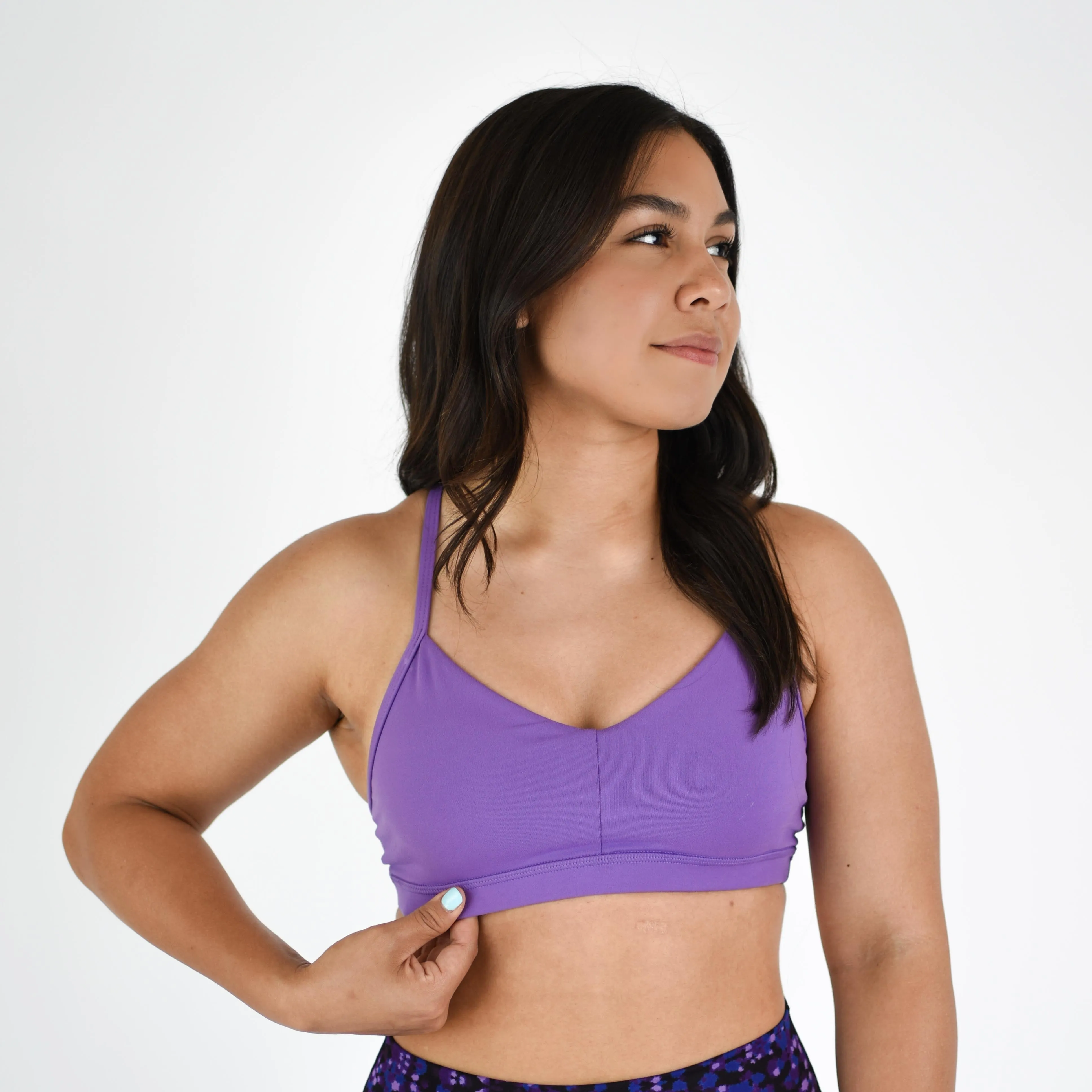 FLEO Reinette Sports Bra - Deep Lavender