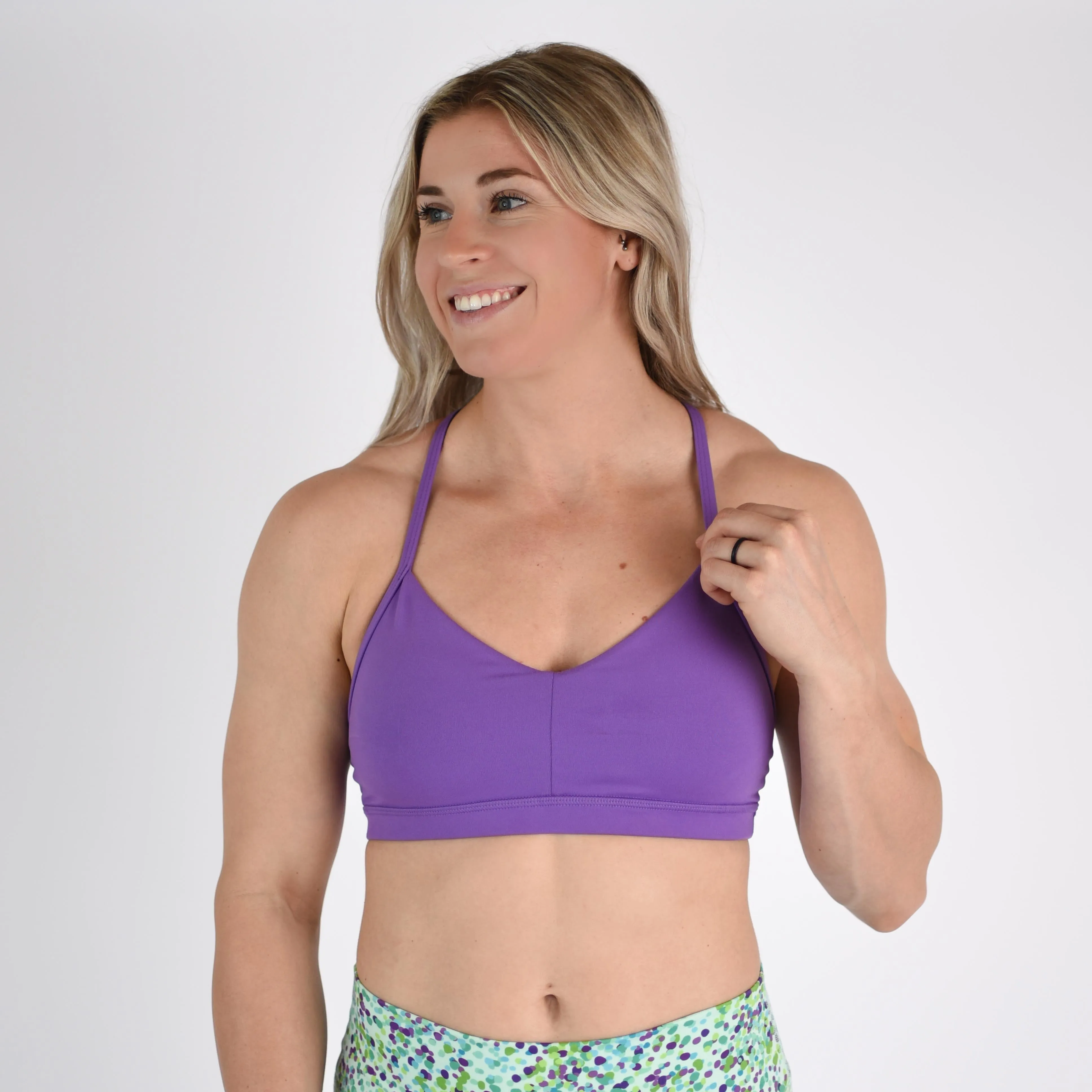 FLEO Reinette Sports Bra - Deep Lavender