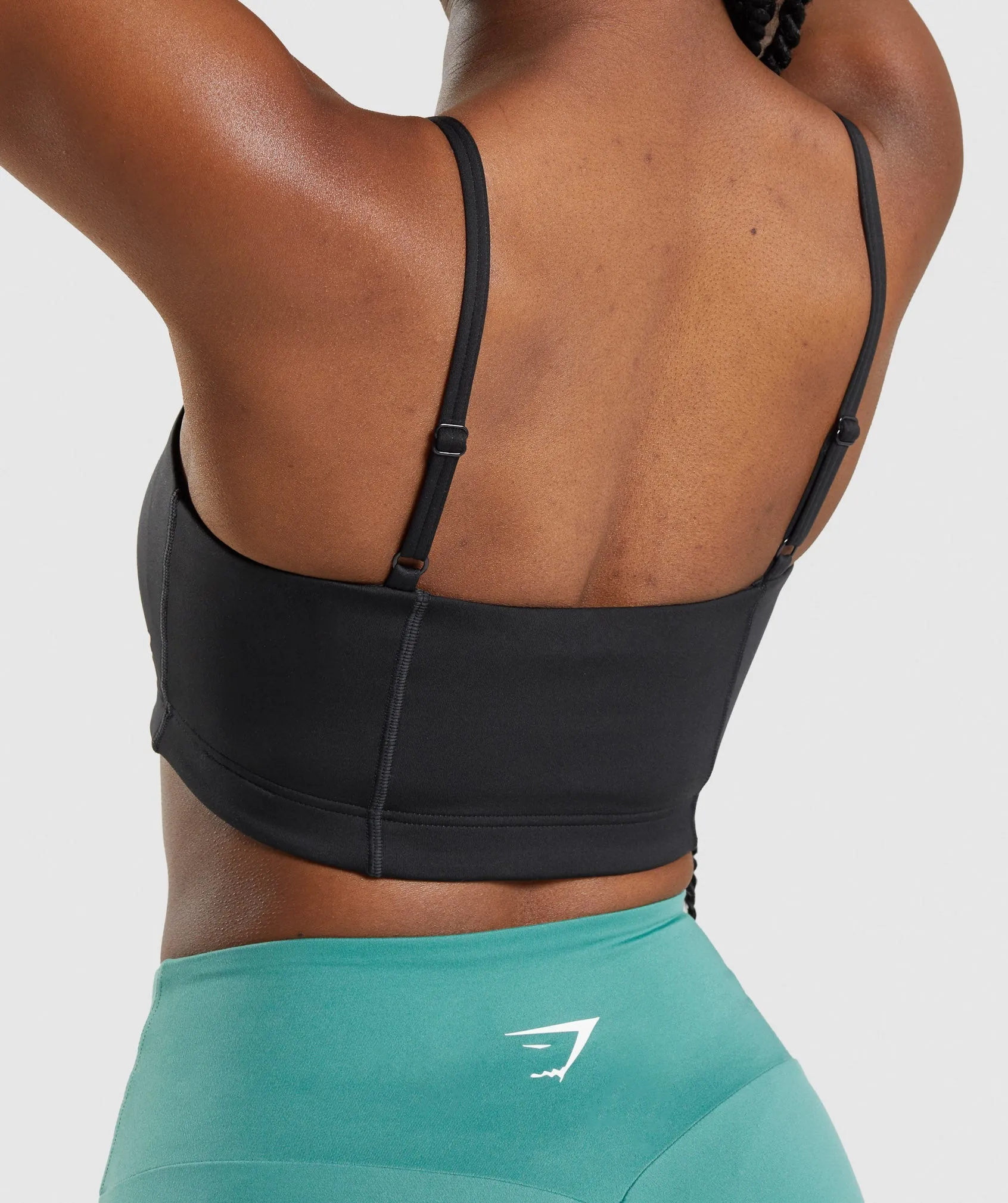 Gymshark Bandeau Sports Bra - Black