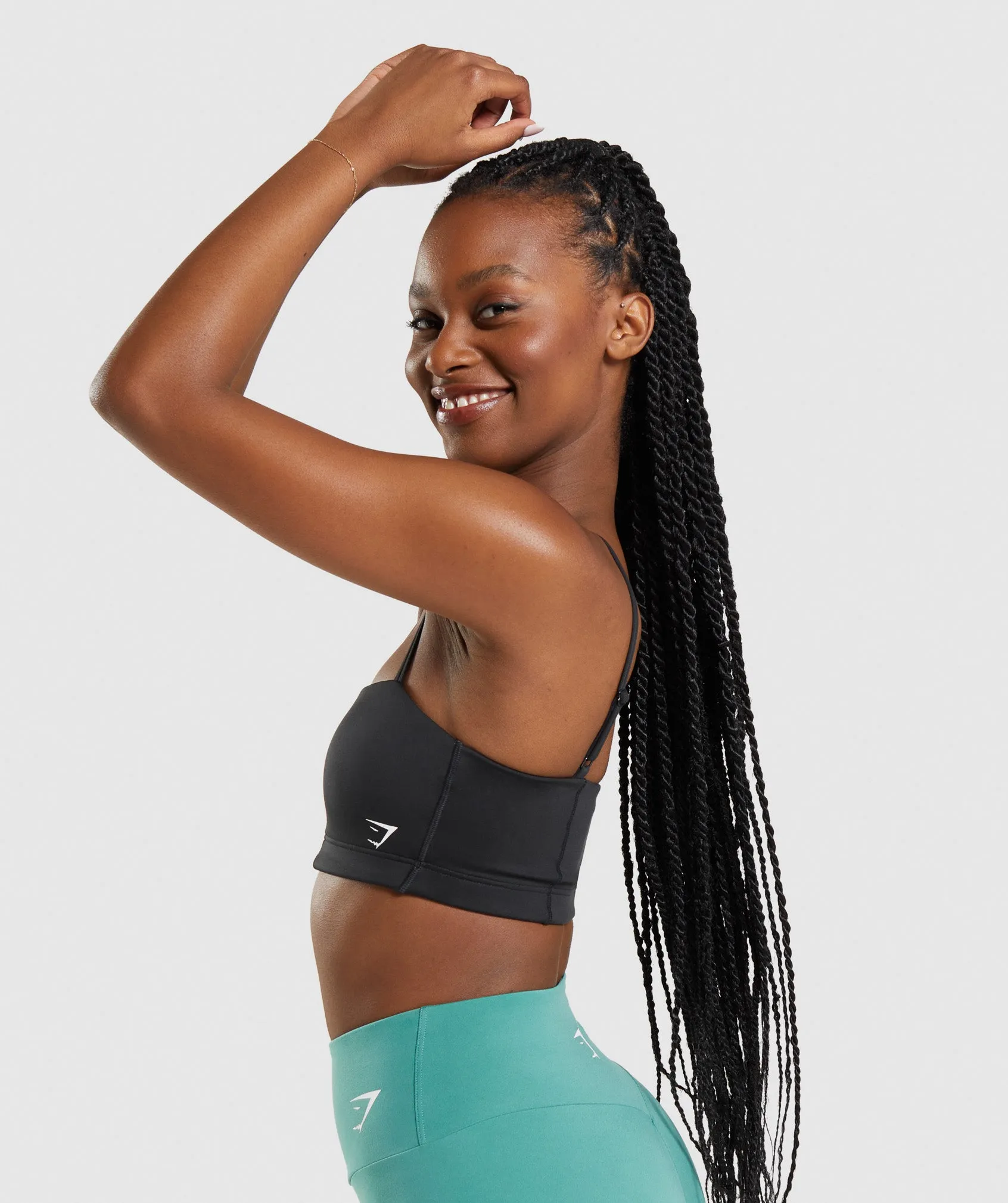 Gymshark Bandeau Sports Bra - Black