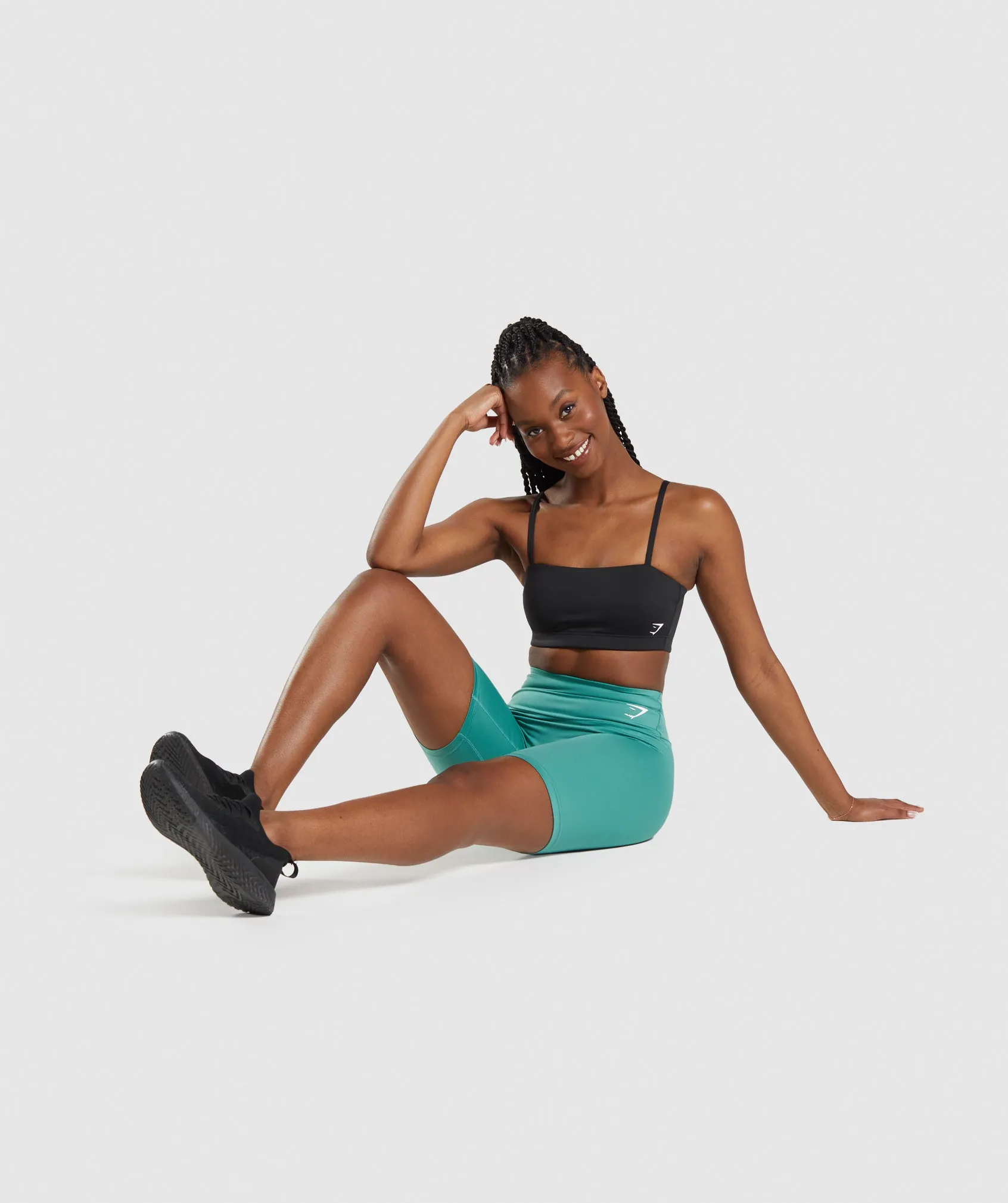 Gymshark Bandeau Sports Bra - Black