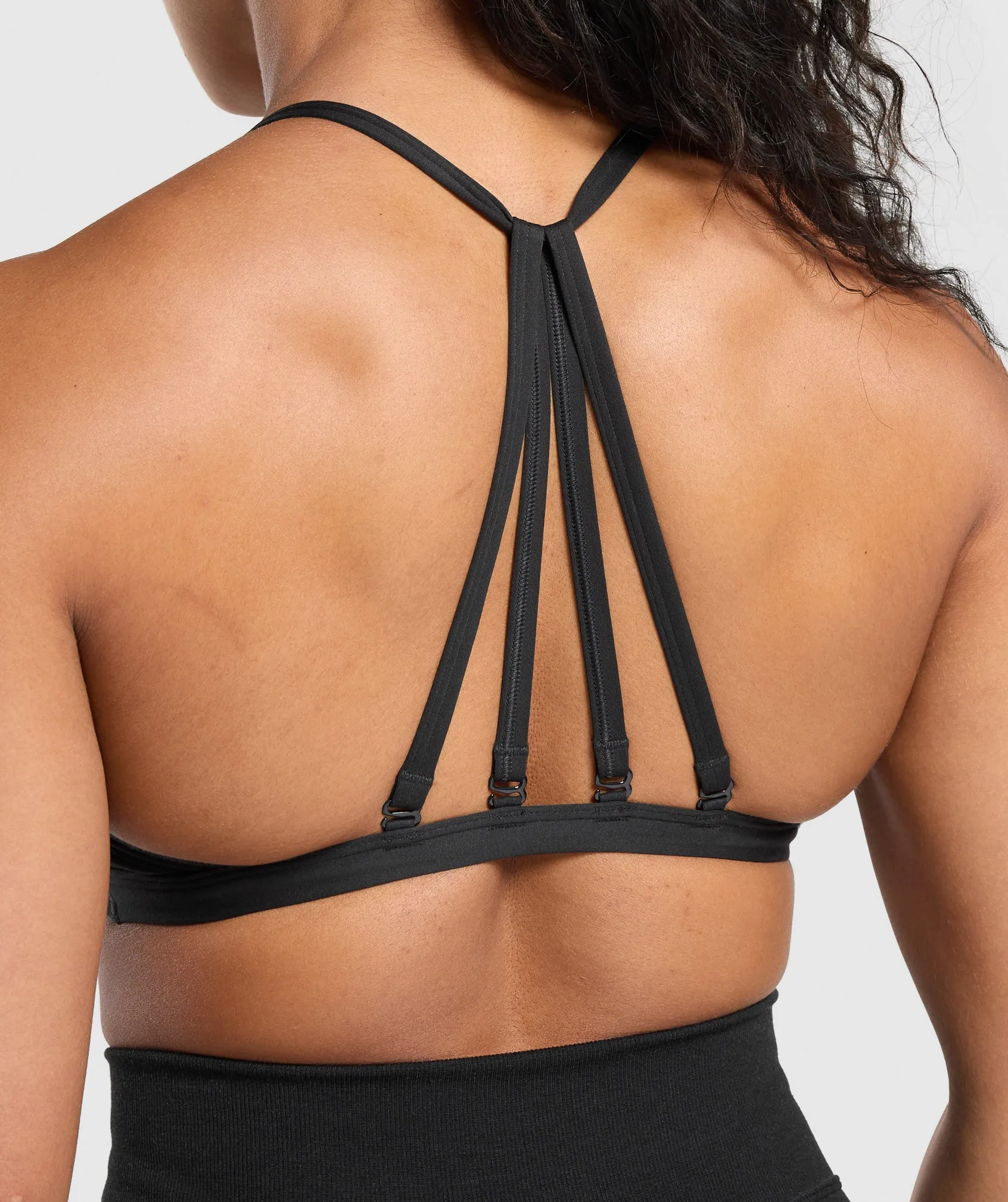Gymshark Minimal Sports Bra - Black