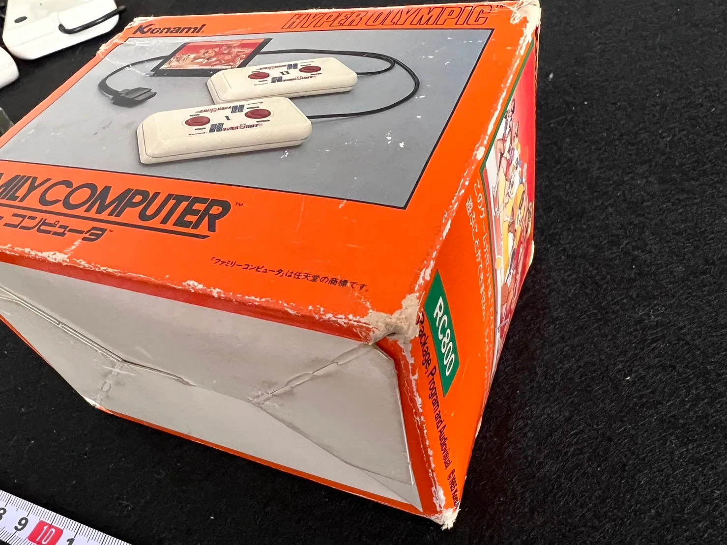 Hyper Olympic and Hyper Shot set Nintendo Famicom Track & Field w/Box -f0612-
