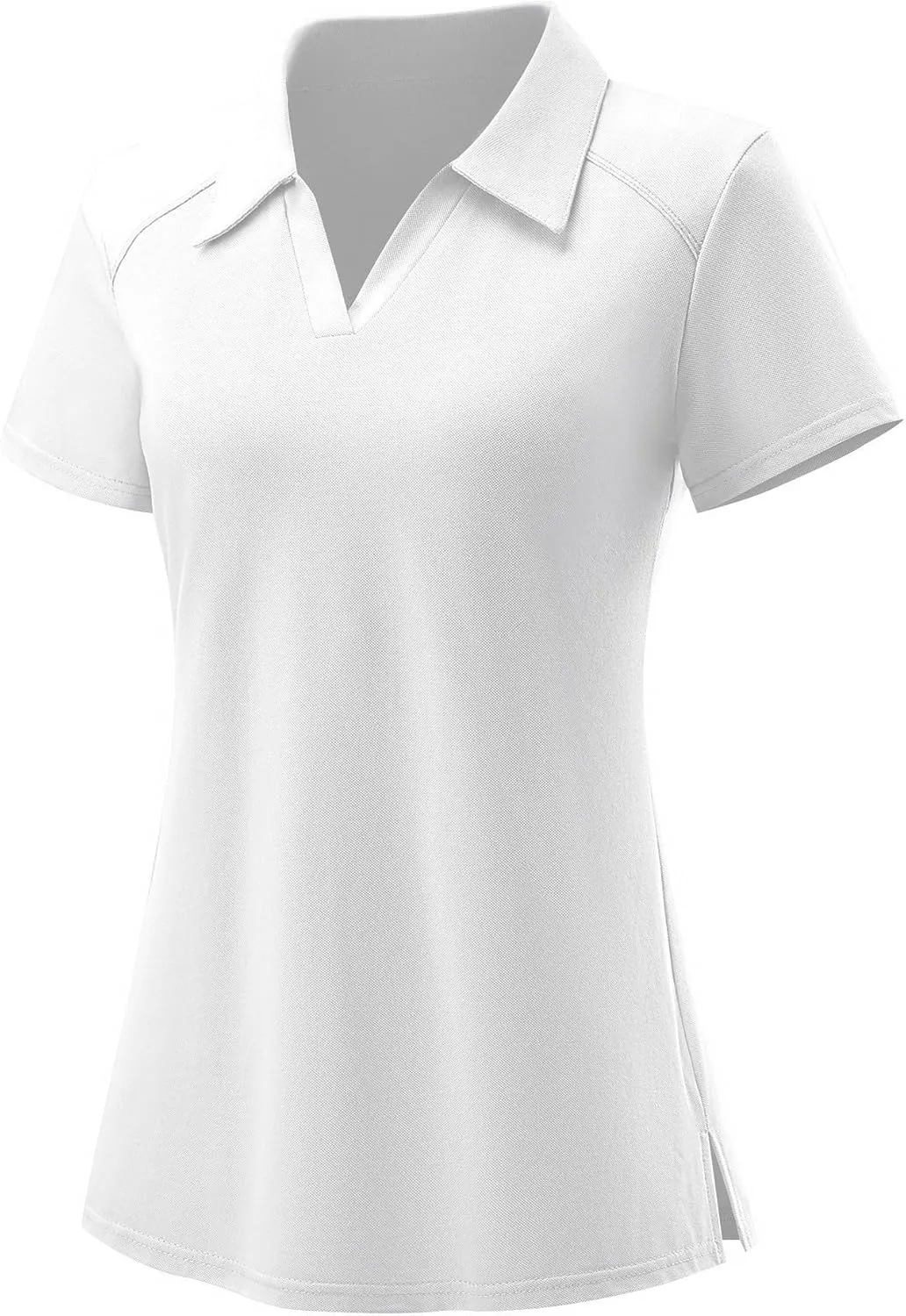 Ivicoer Womens Golf Shirt Polo Short Sleeve,Sleeveless,Long Sleeve Tennis Collared Top Athletic Clothes for Ladies