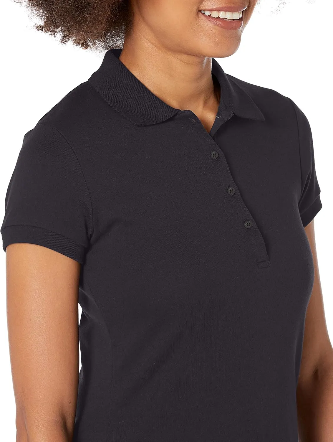 IZOD Junior's Uniform Short Sleeve Interlock Polo