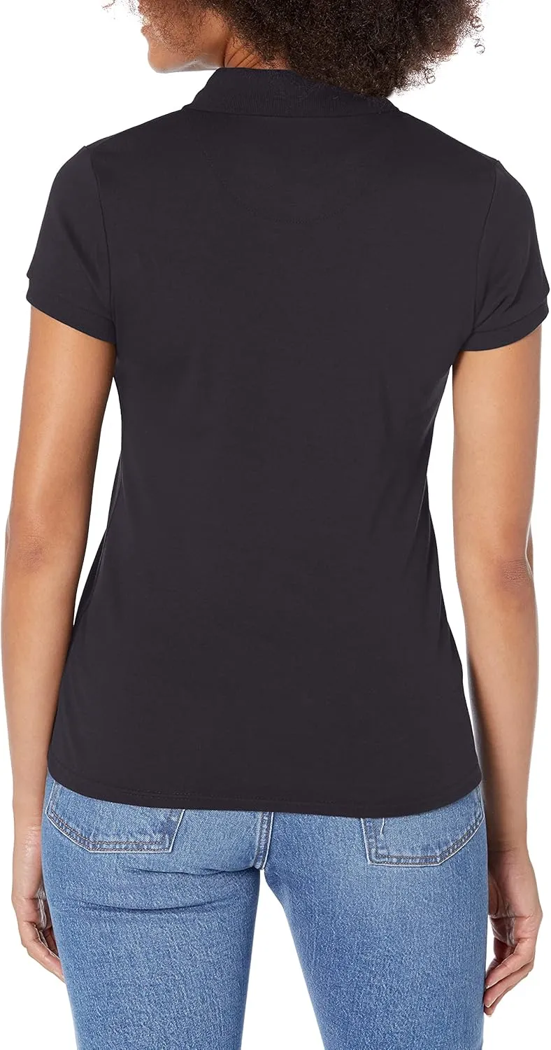 IZOD Junior's Uniform Short Sleeve Interlock Polo