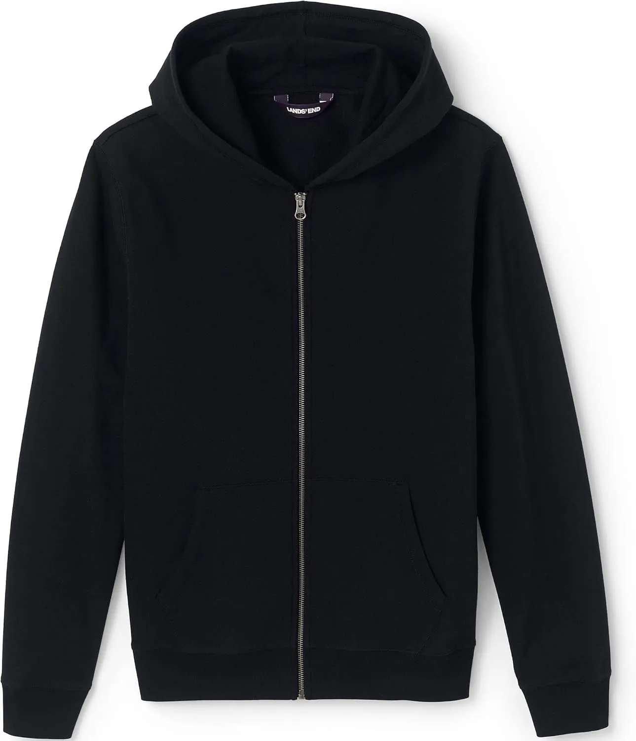 Lands' End School Uniform Adult Zip Front Sweatshirt