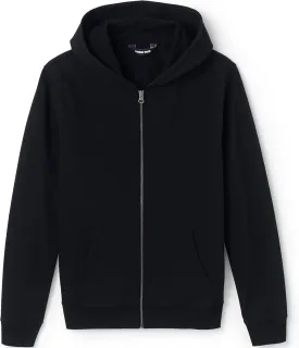 Lands' End School Uniform Adult Zip Front Sweatshirt