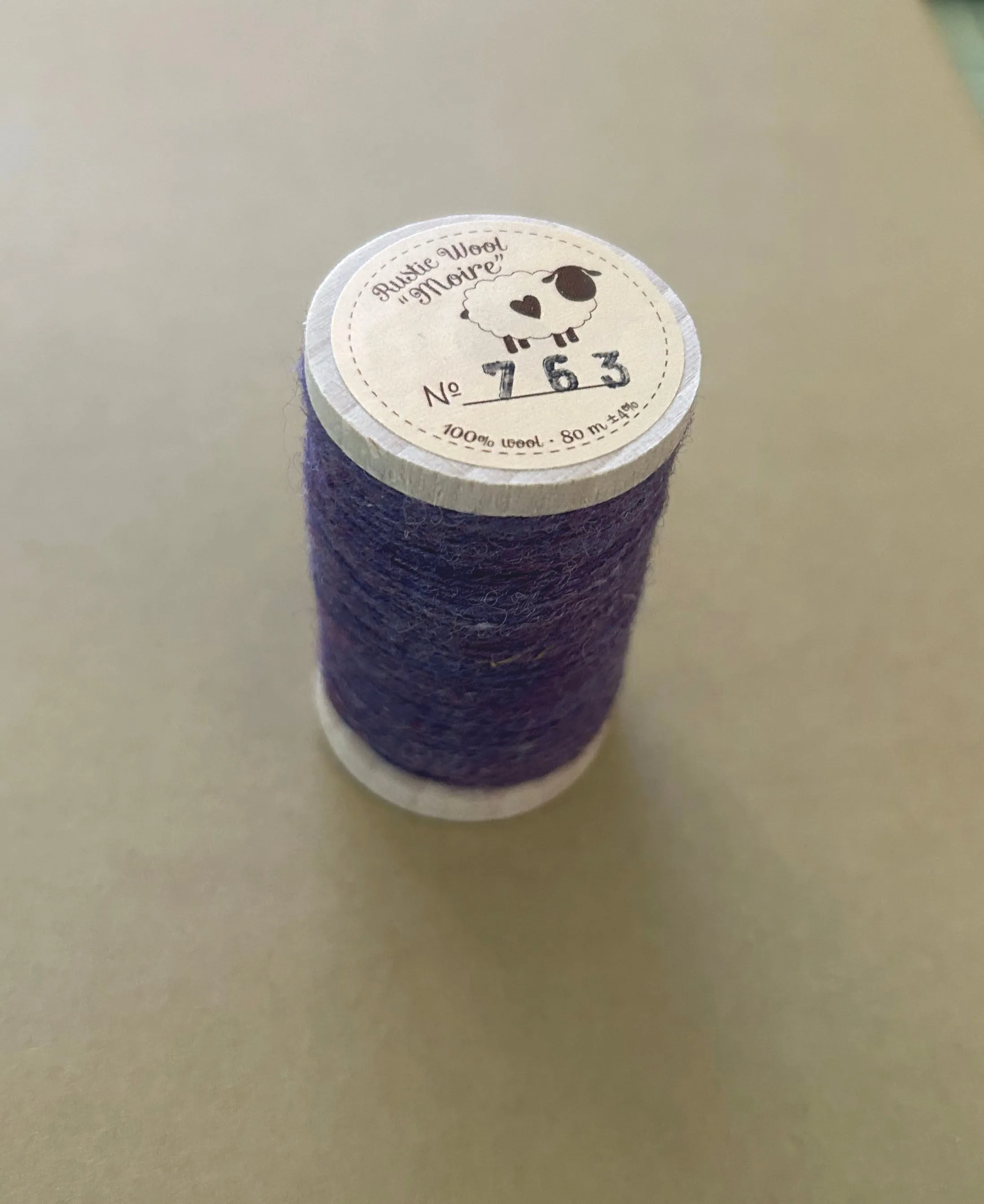 LILAC Hand Dyed HALF YARD Wool Fabric for Wool Applique and Rug Hooking
