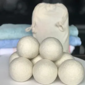 Organic Eco Wool Dryer Balls -8 Pack