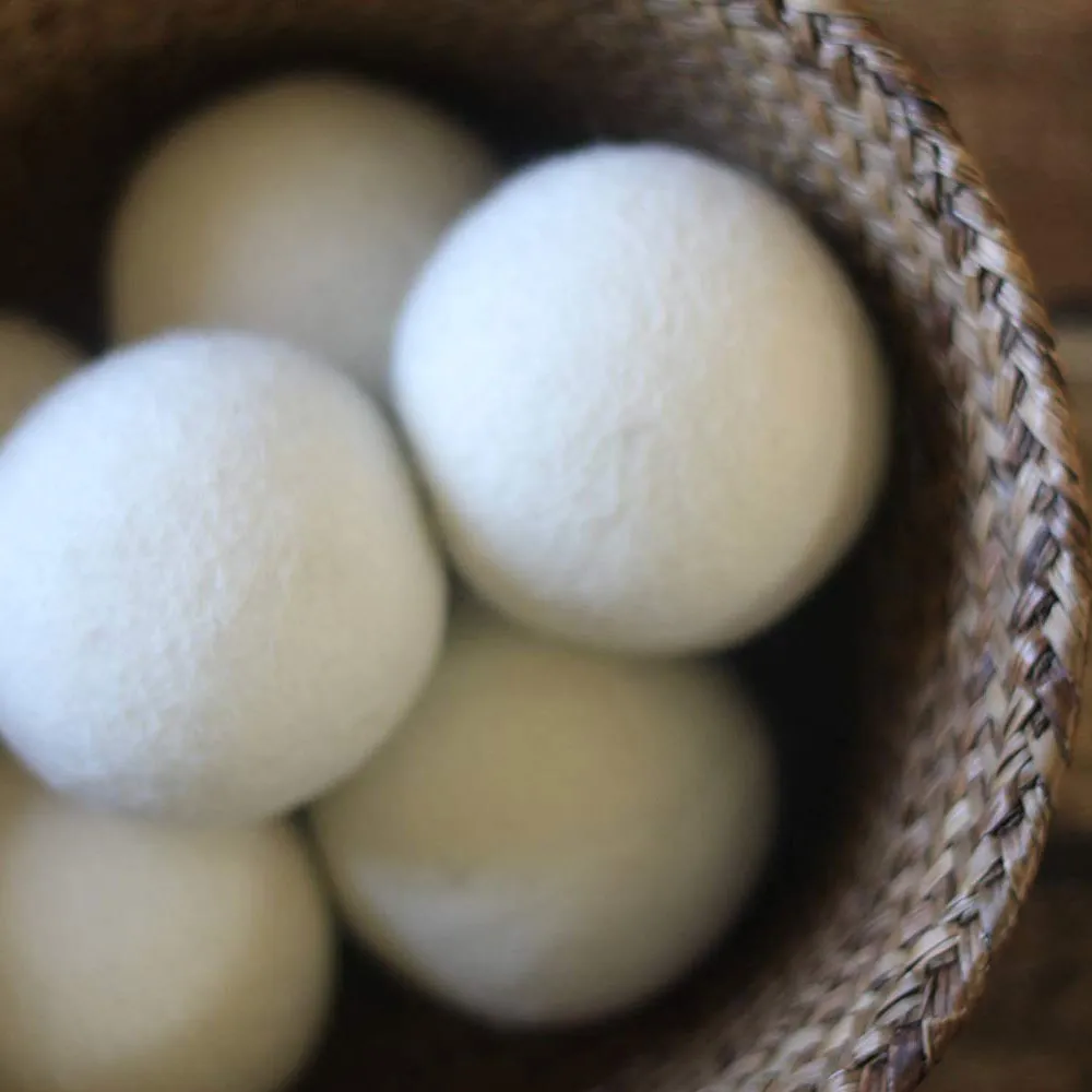 Organic Eco Wool Dryer Balls -8 Pack