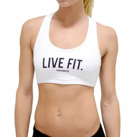 Pro Sports Bra- White