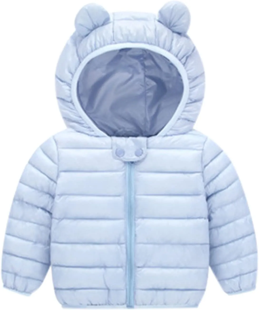 Toddler Kids Baby Boy Girl Winter Hooded 3D Ear Winter Coats Ears Hoods Padded Puffer Jacket Parka