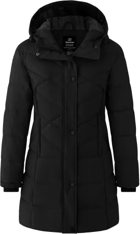 wantdo Women's Winter Jacket Puffy Coat Puffer Jackets Warm Winter Coats