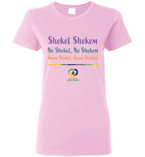 Wild Rose Women's T-Shirt - Sheket Shekem