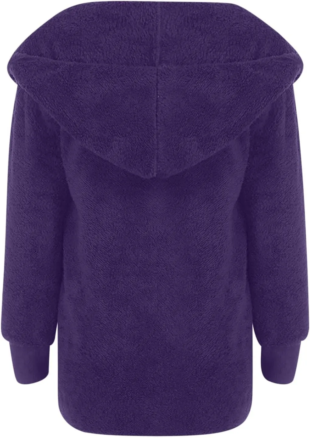 Winter Cardigan for Women,Womens Warm Lapel Faux Fur Fluffy Coats Long Sleeve Fleece Jacket Fuzzy Pea Coat Overwear